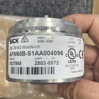 Yüksek hassasiyetli 1 ışınlı konum sensörü SICK AFM60B S1AA004096 4 mA... 20 mA çıkışla