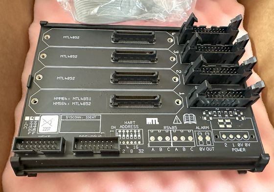 EATON MTL HMS64 HART MULTIPLEXER SLAVE PANEL BACKPLANE MTL08ATEX4850 İngiltere