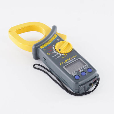 Yokogawa Clamp-on Tester CL250 AC/DC 2000A Rulon levha malzemesi ve AC/DC voltaj/direniş ölçümleri için