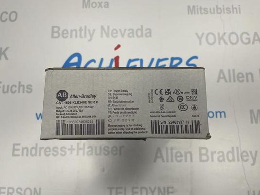 Aygıt İletişimcisi ALLEN BRADLEY 1606-XLF240F 22 ila 14 AWG'lık katı tel ile anahtarlı modül güç kaynağı