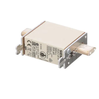 Siemens 3NA3814-6 LV HRC Ölçüm Aralığı 30 bar ve Oval Flanşlı Sigorta Elemanı Çalışma Esnasında