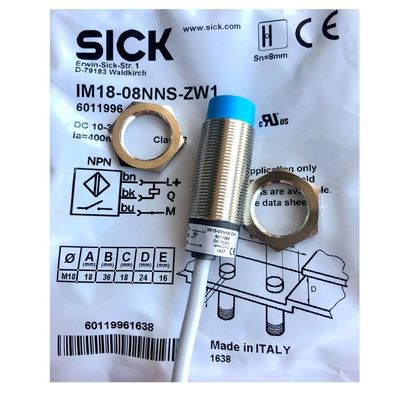 SICK IM18-08NNS-ZW1 Yakınlık Değiştirici Sensörü ile Endüstriyel Süreçlerinizi Optimize Edin