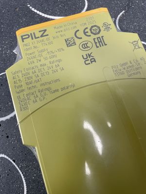 PILZ PNOZ X1 acil durma güvenlik rölesi