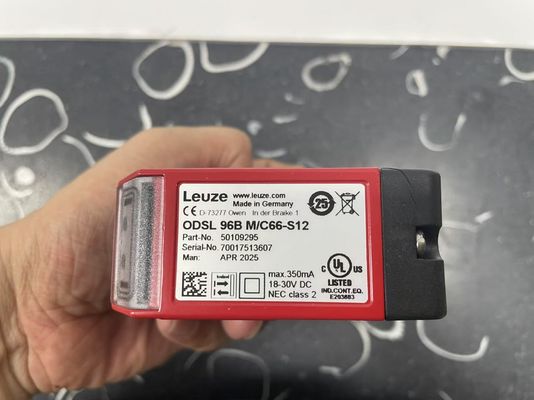 Leuze ODSL 96B M/C66-S12 Hassas Mesafe Ölçümü İçin Optik Mesafe Sensörü