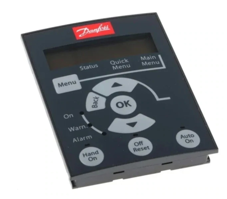 Danfoss 132B0100 LCP Kontrol Paneli - Basınç Aralığı 0 bar - 8 bar için Potansiyometresiz, Güç Tüketimi ≤ 0.7 W