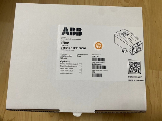 ABB V18345-1021150001 HART İletişimli Valf Konumlandırıcı