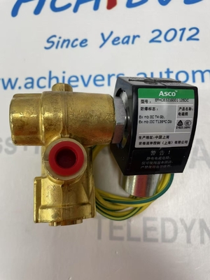 ASCO 8321G001 125DC 3 Yolu Bakır 1/4 In Solenoid Valf