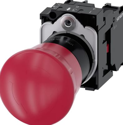 SIEMENS 3SU1100-1HB20 1FH0 ACİL DURDURMA mantar tipi butonlar