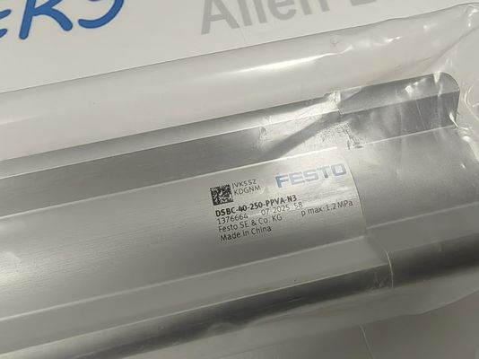Festo DSBC-40-250-PPVA-N3 yüksek performanslı ISO standart profil silindiri tasarlandı