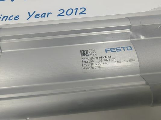 Festo DSBC-50-50-PPVA-N3 ISO standart profil silindiri tasarlandı