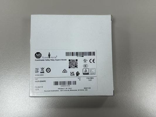 Allen-Bradley 440R-EM4R2 yüksek güvenilirlikli Guardmaster emniyet rölesi genişletme modülü