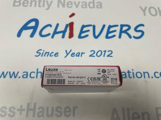 Leuze 50122717 (model FT328.3/4P-M12) yüksek performanslı enerjik difüz fotoelektrik sensör