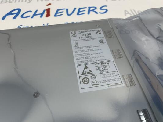 Bently Nevada 3500 - 62 Süreç Değişken Monitörü