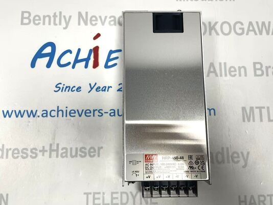 Ortalama Kuyu HRP-450-48 48Vdc 9.5A PFC Güç kaynağı 8 Analog Çıkışlar Kompakt 100 mm x 100 mm x 100 mm Boyut