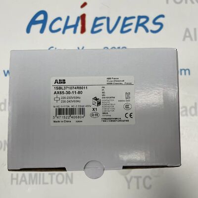 ABB AX65-30-11-80 AC çalıştırılan blok kontakörü