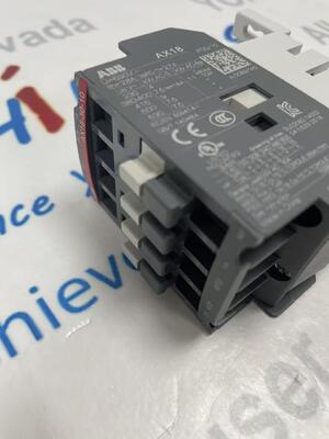 ABB AX18-30-10 AC Contactor Endüstriyel Motor Kontrolü İçin 3 Kutuplu Blok Tipi Contactor