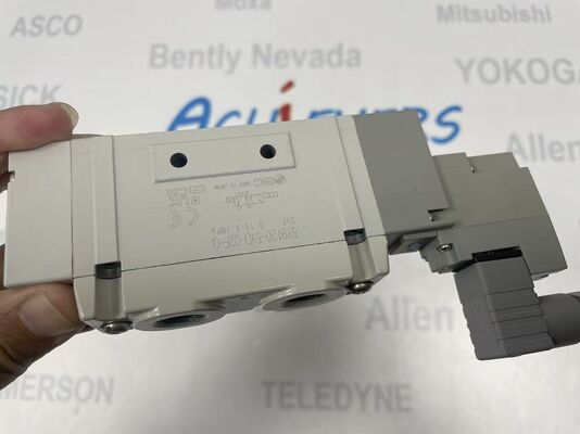 SMC SY9120-5YD-02F-Q Pnömatik Otomasyon için Yüksek Verimlilikli 5 Portlu Solenoid Valf