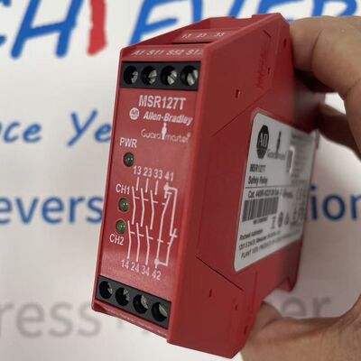 Allen-Bradley MSR127T yüksek performanslı güvenlik rölesi