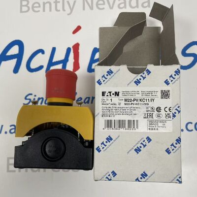 EATON M22-PVKC11-IY acil durma düğmesine basın.
