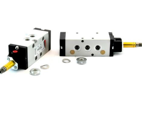 Camozzi 458-015-22 Yüksek Güvenilirlik 4 Serisi 5/2 Yolu Solenoid Valf