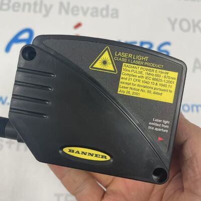 BANNER LT3PILVQ Yüksek Hassasiyetli Retroreflektif Uçuş Süresi Lazer Sensörü