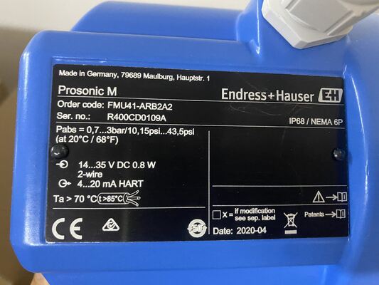 E+H FMU41-ARB2A2 Prosonic M Ultrasonik Seviye Göndericisi