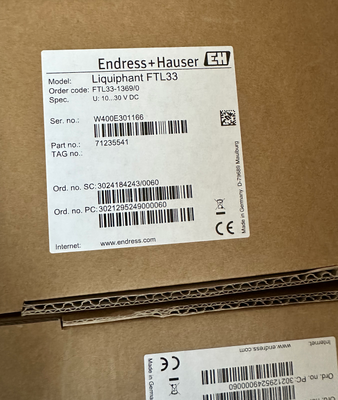 E+H FTL33-1369/0 Liquiphant Hijyenik Vibronik Düzenleme Çatal Düzey Değiştiricisi