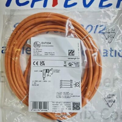 IFM EVT004 M12 Köşeli Kadın Bağlantı Kablosu