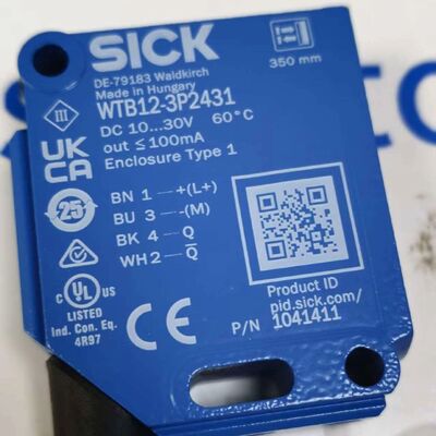 SICK WTB12‑3P2431 Background Suppression Photoelectric Sensor