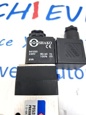 SHAKO PU520-02S 5/2 Yollu Pilot Solenoid Valf