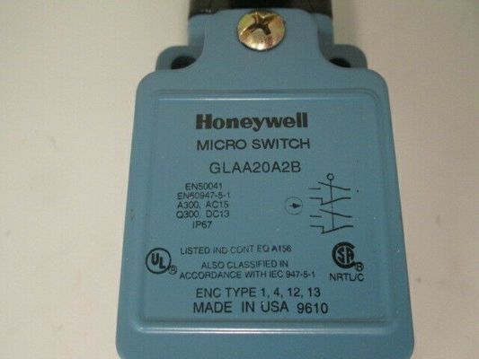 Honeywell GLAA20A2B Snap Action Limit Switch Side Rotary 10A 600 VAC 250 VDC Çinko GLA Serisi