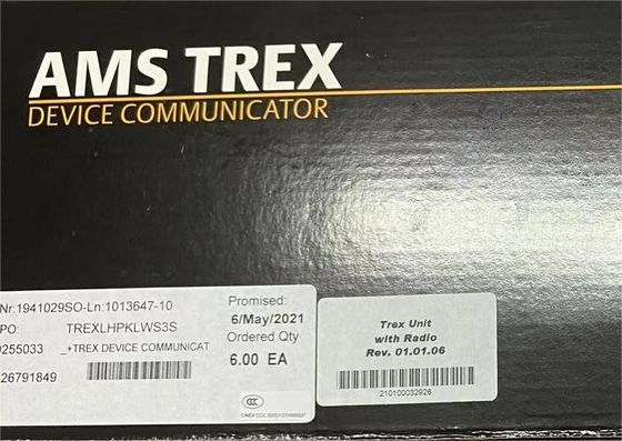 TREXLHPKLWS3S EmersonDevice Communicator Plus comm modülü, HART, (Li-ion), IS, Kablosuz, Standart Destek (3 Yıl)