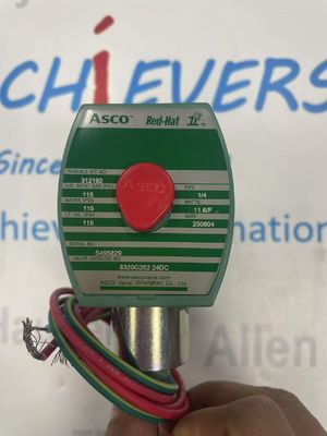 24 VDC Giriş Güçlendirme RJ45 Bağlantı Tipi ASCO 8320G202 Endüstriyel Uygulamalar için Solenoid Valf