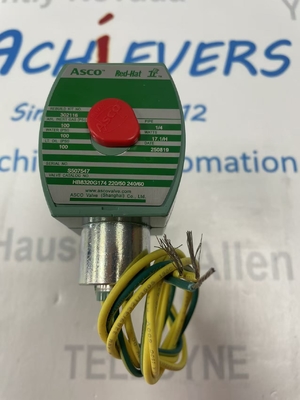 ASCO SCE238D008EMO.24/DC - Bakır gövde, EPDM, G1/2, 2/2 NC, Serisi 238 Solenoid Valfler Pilot İşletilen Pilot İçine Yapılmış