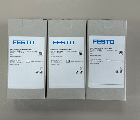 Festo OVEL-10-L-15-PQ-VQ6-UA-C-A-H3 Vacuum Pump