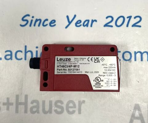 Leuze HT46CI4P-M12 high-precision background suppression photoelectric sensor from Leuz