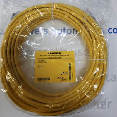 Turck RKV 4.41T-15S529 M12 Tek uçlu Kablo Set. Eurofast Sensör Aktifleştirme Kablosu.