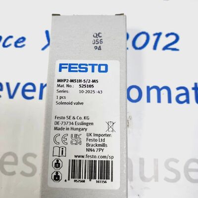 Festo MHP2-MS1H-5/2-M5 Yüksek Hızlı Pistonlu Solenoid Valf