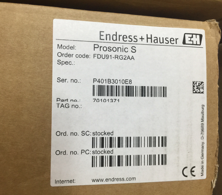 E+H FDU91-RG2AA Ultrasonik Seviye Sensörü