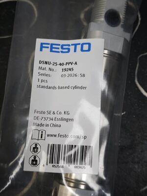 FESTO DSNU-25-40-PPV-A Yuvarlak Pnömatik Silindir